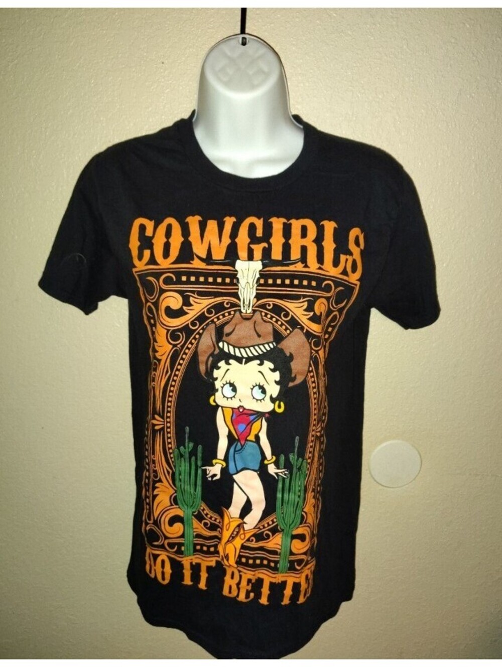 Betty Boop Cowgirls Do It Better Top